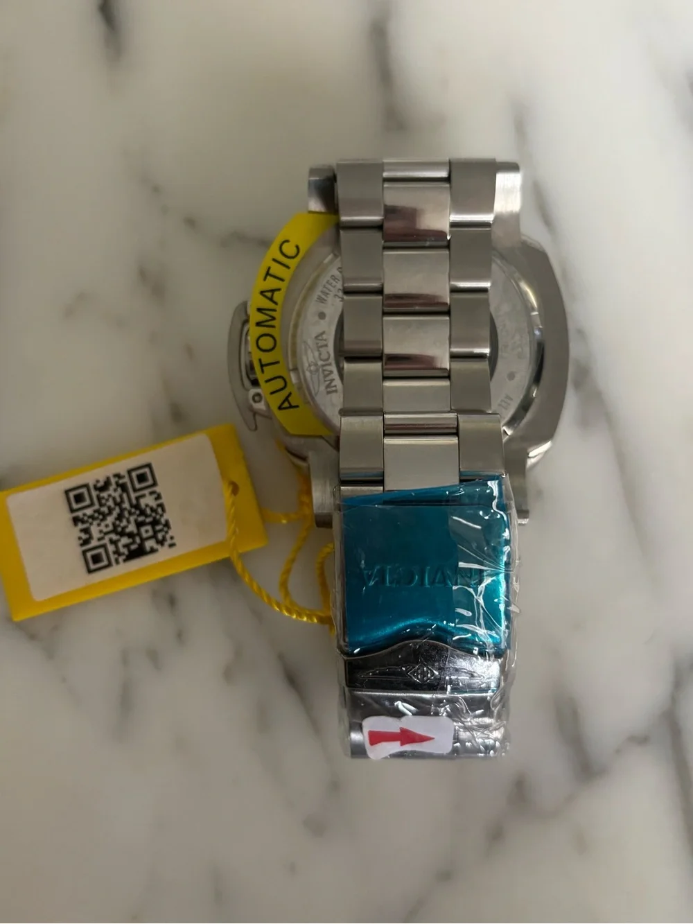 Men’s Invicta Diver Pro-Silver Stainless Steel Watch, Retired NWT & Box.